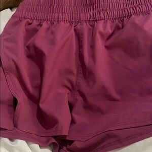 Women's Pink Athletic Shorts